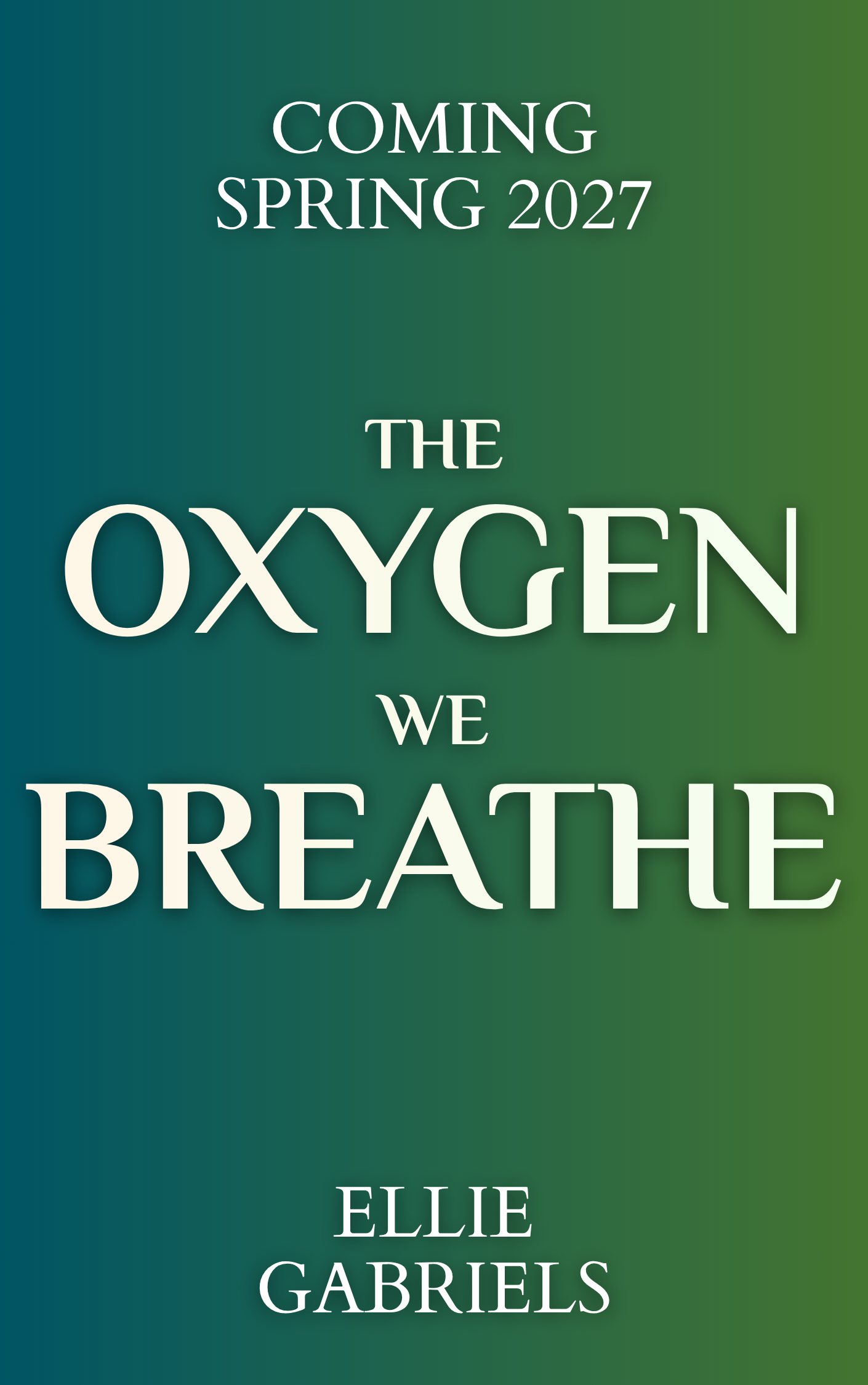 The Oxygen We Breathe book cover